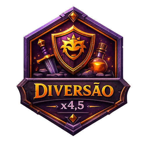 Emblema de Diversão com peso de 4,5